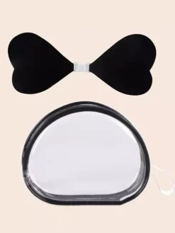 Linge de Mariée Cache-tétons réutilisables pour femmes avec sac de voyage lingerie
