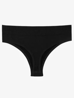 Linge de Mariée Culotte string Pure-Aestic pour femme sans coutures invisible taille mi-haute grande taille dos en T
