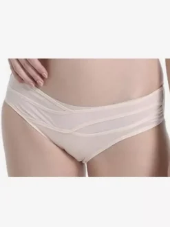 Linge de Mariée Lingerie sexy nude 2 pièces avec soutien-gorge et culotte chic pour adulte
