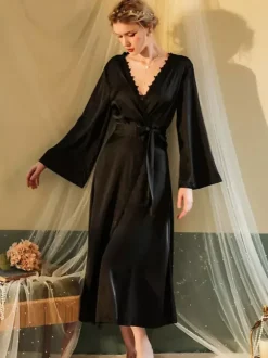 Linge de Mariée Robes Pyjama Sexy Dentelle Dos Nu