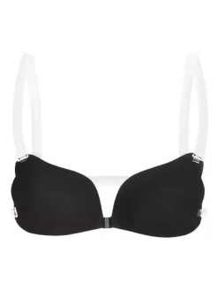 Linge de Mariée Soutiens-gorge de lingerie femme couleur chair sous-vêtements fermeture avant soutien-gorge sans bretelles convertible invisible couleur chair