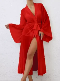 Lingerie de mariée pyjamas vêtements de nuit robes de chambre nuisettes blanches plissées d'intérieur nuisettes