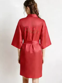 Lingerie de mariée pyjamas vêtements de nuit robes de chambre nuisettes blanches à lacets nuisettes