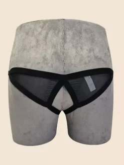 Lingerie pour homme Sous-vêtements sexy Culotte noire Slip triangle