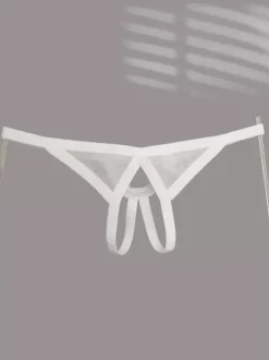Lingerie pour homme Sous-vêtements sexy Culotte noire Slip triangle