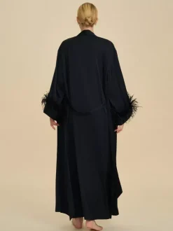 Lingerie de mariée pyjamas vêtements de nuit robes nuisettes en plumes blanches