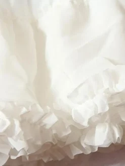 Lolita blanc dentelle Chic hiérarchisé jupon jupon Polyester Déguisements Halloween
