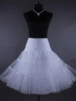 Lolita Jupon Mignon noir 2026 taille haute Lolita Déguisements