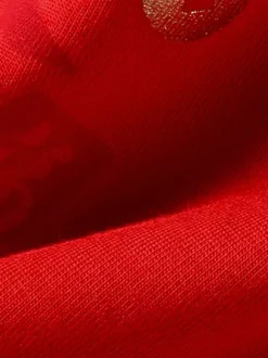 Lot de 3 boxers rouges sans coutures pour homme imprimés taille mi-haute
