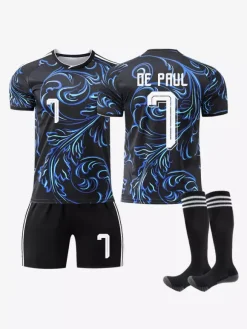 Maillot de Foot Argentine Extérieur 2026 Martinez n°22 Ensemble 3 Pièces Enfant Adulte