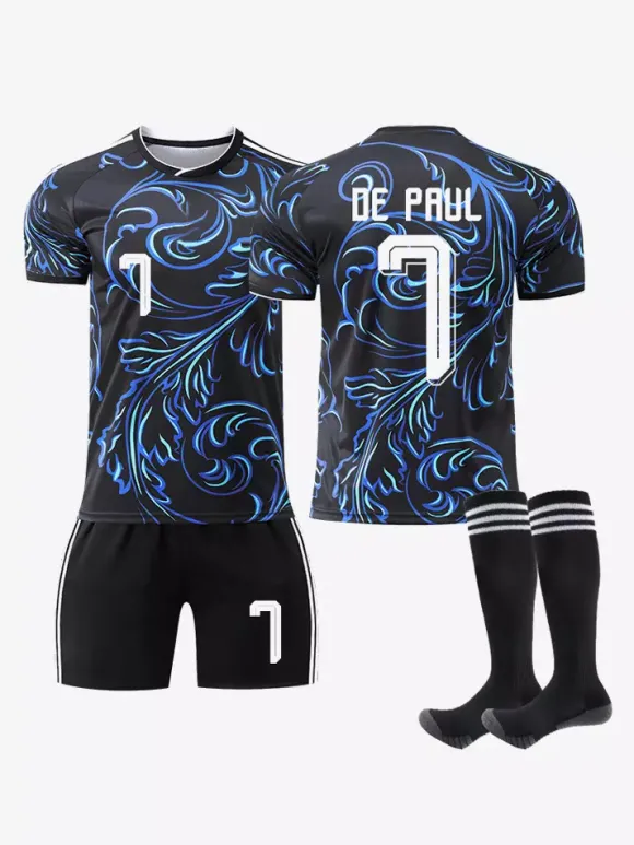 Maillot de Foot Argentine Extérieur 2026 Martinez n°22 Ensemble 3 Pièces Enfant Adulte