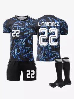 Maillot de Foot Argentine Extérieur 2026 Martinez n°22 Ensemble 3 Pièces Enfant Adulte