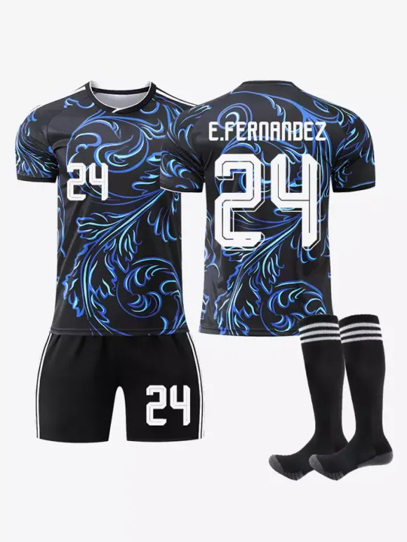 Maillot de Foot Argentine Extérieur 2026 Martinez n°22 Ensemble 3 Pièces Enfant Adulte