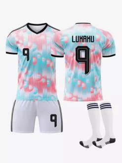 Maillot de Foot Belgique Extérieur 2026 De Bruyne n°7 Courtois n°1 Ensemble 3 Pièces Enfant ou Adulte