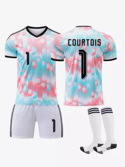Maillot de Foot Belgique Extérieur 2026 De Bruyne n°7 Courtois n°1 Ensemble 3 Pièces Enfant ou Adulte