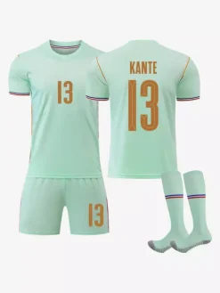 Maillot de Foot Équipe de France Extérieur 2026 Dembélé n°7 Mbappé n°10 Olise n°11 Ensemble 3 Pièces Enfant et Homme