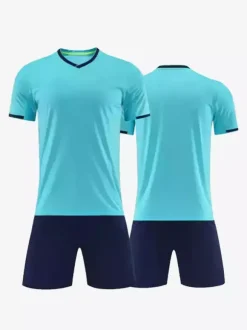 Maillot de football adulte à manches courtes personnalisé uniforme d'équipe de football vêtements de sport d'entraînement