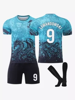 Maillot de football du club 25/26 Édition spéciale 19 Maillot Yamal 9 Ensemble trois pièces Lewandowski