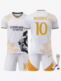 Maillot de football du club 25/26 n° 9 Mbappé n° 11 Rodrigo White Snake Édition spéciale