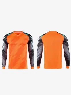 Maillot de Football Manches Longues Bleu Flocage Personnalisé Homme