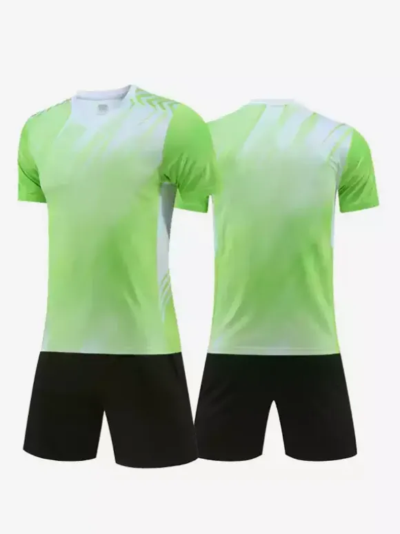 Maillot de football personnalisé imprimé tie-dye à manches courtes pour homme