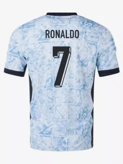 Maillot de l'équipe nationale Ronaldo n°7 haut à manches courtes domicile et extérieur