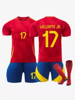 Maillot domicile 3 pièces de l'équipe nationale de football européenne N° 19 LAMINE YAMAL
