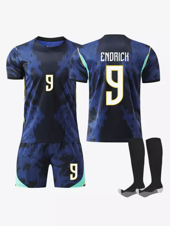 Maillot domicile Argentine 2026 ensemble 3 pièces n° 7 VIN.JR n° 11 Raphinha tenue de l'équipe nationale pour adultes et enfants
