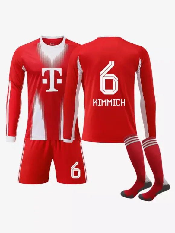 Maillot domicile manches longues 3 pièces du Karl Football Club saison 25/26 n° 10 Musiala n° 42