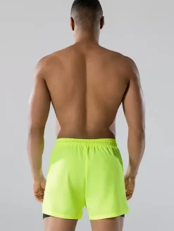 Maillot de bain homme style boxer double épaisseur coupe ample séchage rapide grandes tailles