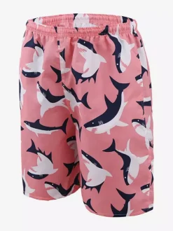 Maillot de bain pour homme à séchage rapide grande taille imprimé tropical short de plage