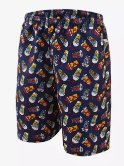 Maillot de bain pour homme à séchage rapide grande taille imprimé tropical short de plage