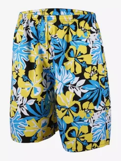 Maillot de bain pour homme à séchage rapide grande taille imprimé tropical short de plage