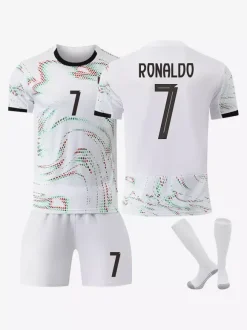 Maillot de football Cristiano Ronaldo 25/26 n°7 ensemble de 3 pièces