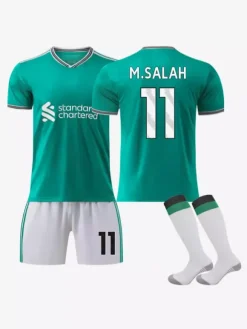 Maillot de football 3e équipe 25/26 numéro 7 Wirtz numéro 22 Ekitike ensemble 3 pièces pour adultes et enfants