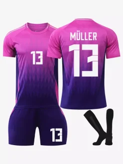 Maillot de football extérieur N° 8 KROOS N° 6 KIMMICH N° 10. MUSIALA Ensemble 3 pièces pour le Championnat d'Europe