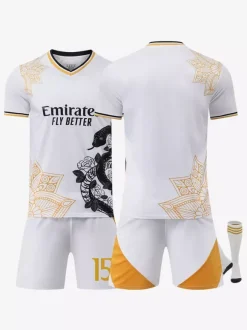 Maillot De Football Personnalisé 25/26 Édition Spéciale Serpent Blanc 3 Pièces