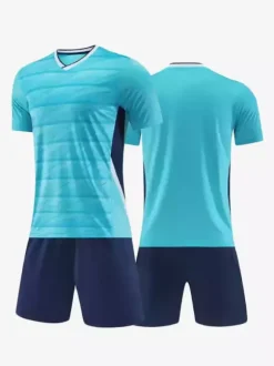 Maillot de football personnalisé pour adulte col en V uniforme d'équipe de football vêtements de sport d'entraînement