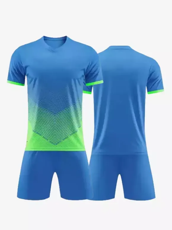 Maillot de football personnalisé Tie Dye pour hommes col rond manches courtes vêtements de sport