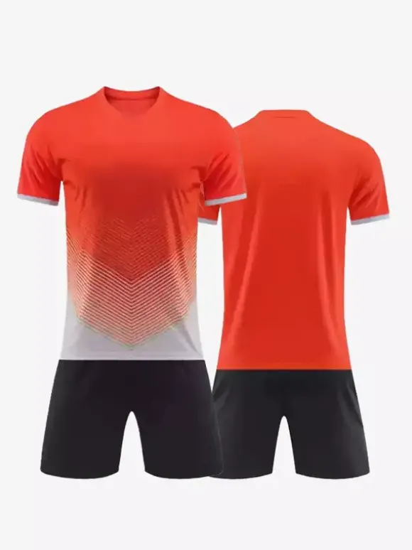 Maillot de football personnalisé Tie Dye pour hommes col rond manches courtes vêtements de sport
