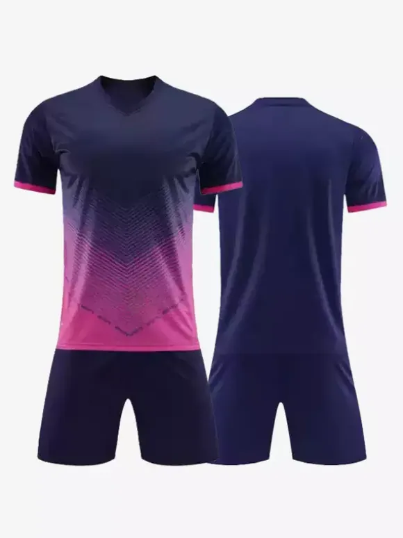Maillot de football personnalisé Tie Dye pour hommes col rond manches courtes vêtements de sport