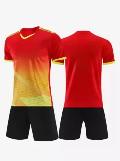 Maillot de football personnalisé à manches courtes pour homme avec imprimé tie-dye