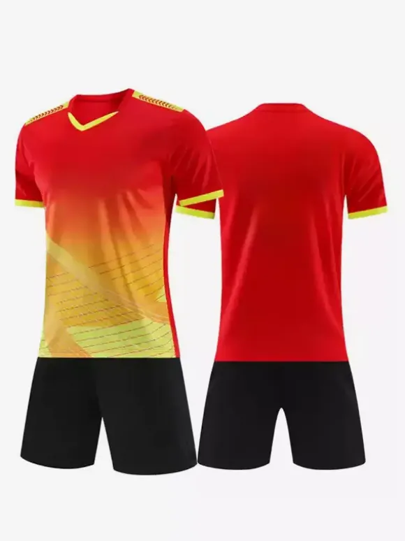 Maillot de football personnalisé à manches courtes pour homme avec imprimé tie-dye