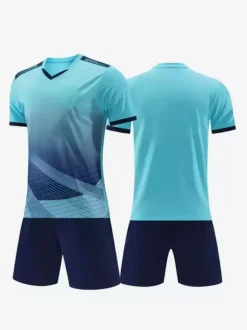 Maillot de football personnalisé à manches courtes pour homme avec imprimé tie-dye