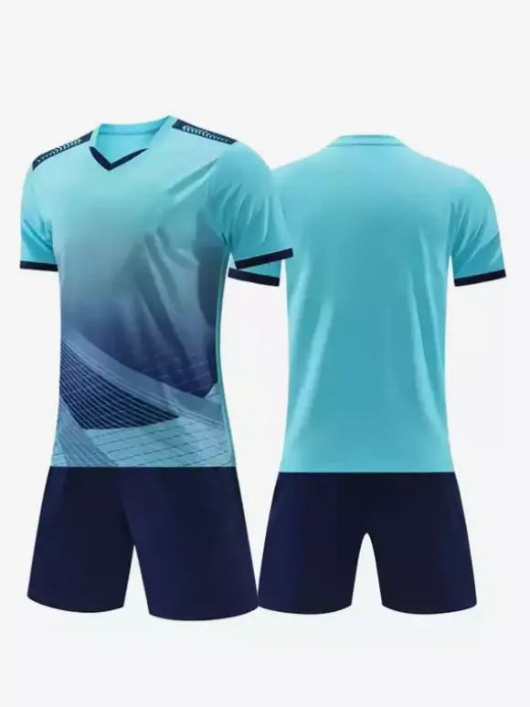Maillot de football personnalisé à manches courtes pour homme avec imprimé tie-dye