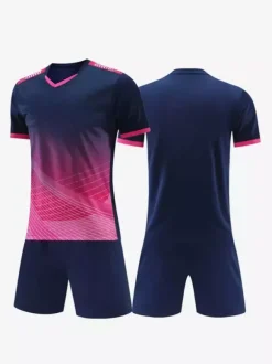 Maillot de football personnalisé à manches courtes pour homme avec imprimé tie-dye