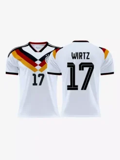 Maillot domicile de l'équipe d'Allemagne de football WIRTZ 17 UNDAV 26 2026 (grandes tailles)
