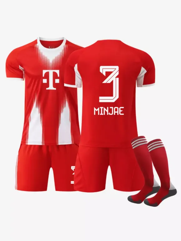 25/26 Maillot Domicile du Club de Football No.6 Kimmich No.9 Kane No.42 Musiala No.25 Müller Ensembles 3 Pièces
