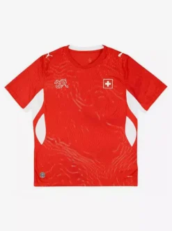 Maillot domicile et extérieur de l'équipe de Suisse de football 2026