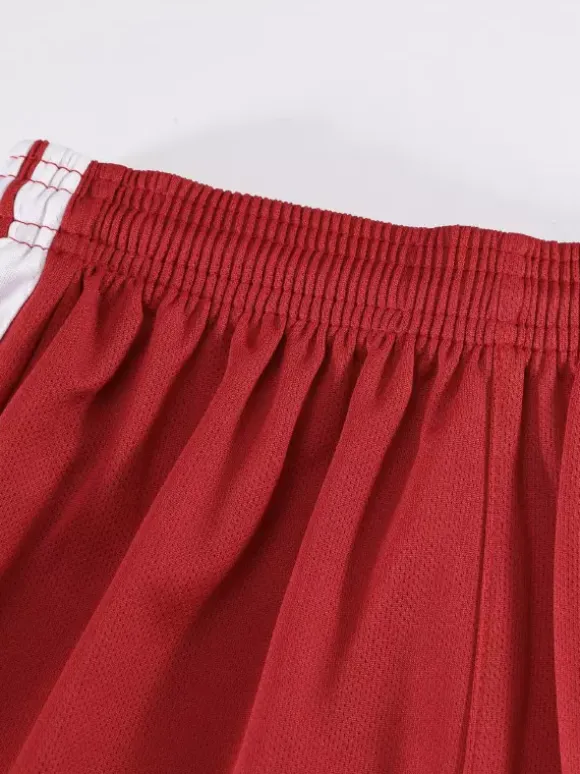 Maillot domicile rouge 26/27 tenue de football personnalisée 3 pièces à manches courtes pour hommes et femmes